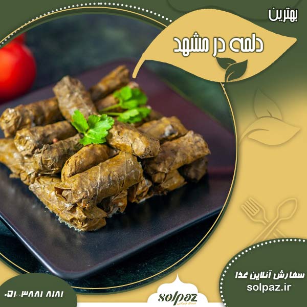 بهترین دلمه در مشهد