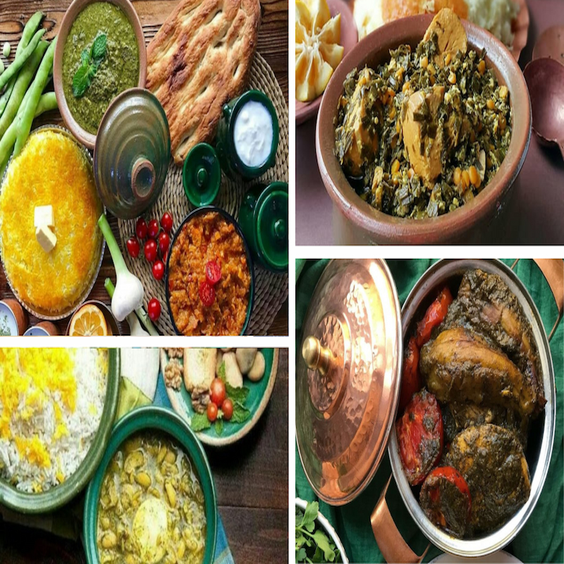 غذاهای محلی استان‌های ایران با طرز تهیه